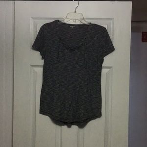 Cap sleeve shirt